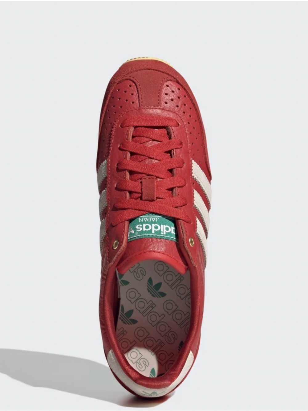 adidas Japan Shoes Red Cream 1964 Low Profile Retro Sneakers ⭐️Size 6.5M or 7.5W - Picture 5 of 13